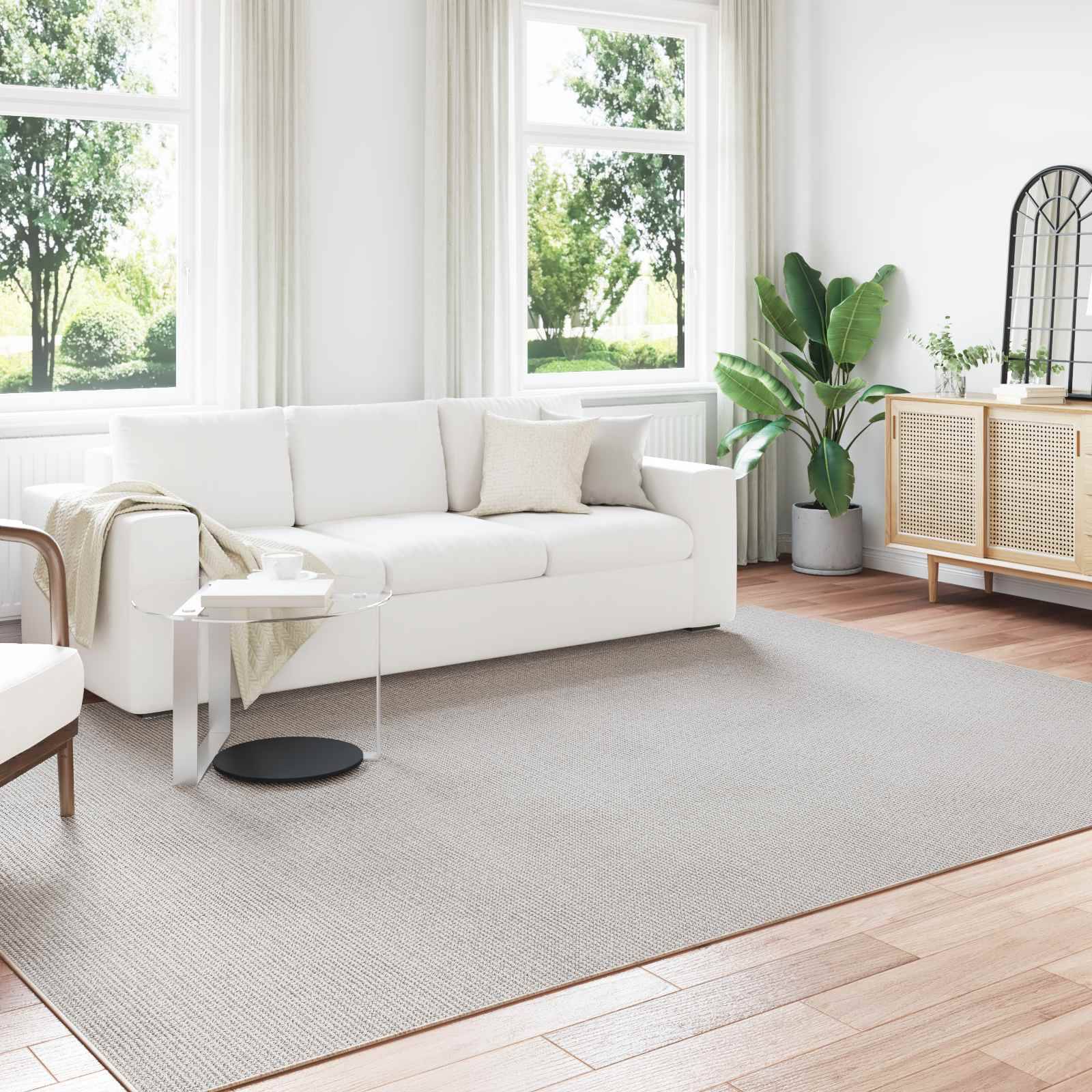 vidaXL Area Rugs Rectangular Huarte Cream 340 x 240 cm Beige