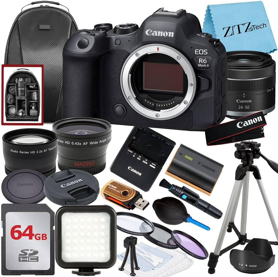 Canon eos r6 Canon EOS R6 Mark II Mirrorless Camera