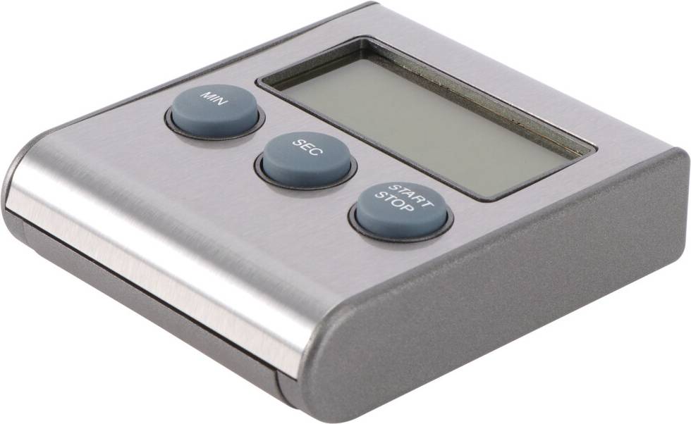 VILLCASE Exercise Stopwatch Stainless Steel Kitchen Timer
