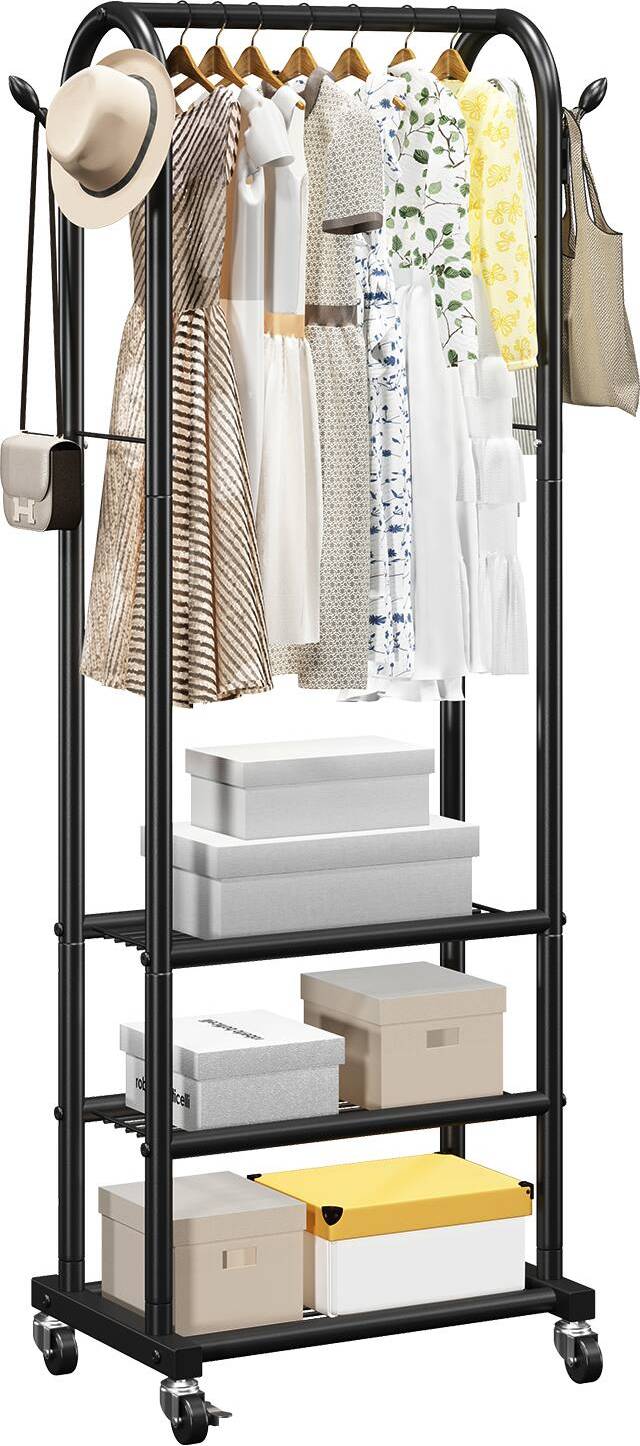 Clothing rack VEVOR Rolling Garment Rack Clothes Rack