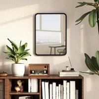 Homcom Rectangular with Metal Frame Small Wall Mirror