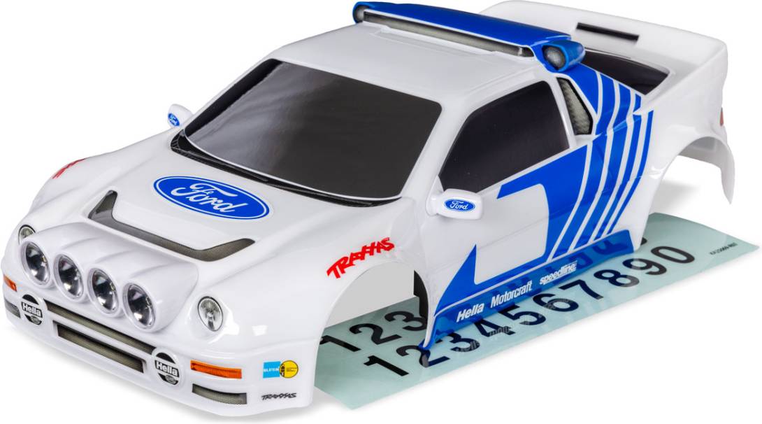 Mini Rally VXL Ford RS200 White Body