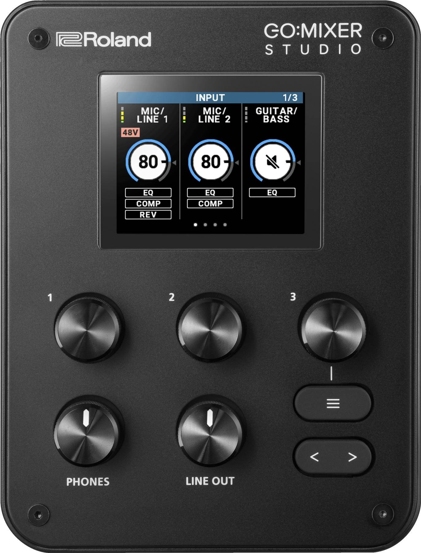 Audio mixer Roland Go Mixer Studio Portable Audio Interface