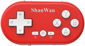 MTP Products Mini Bluetooth Gamecontroller Vibration Rot