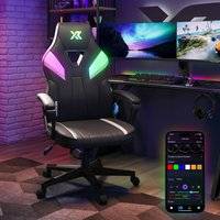 X rocker gaming chair X-Rocker Tempest Ergonomic Gaming Chair