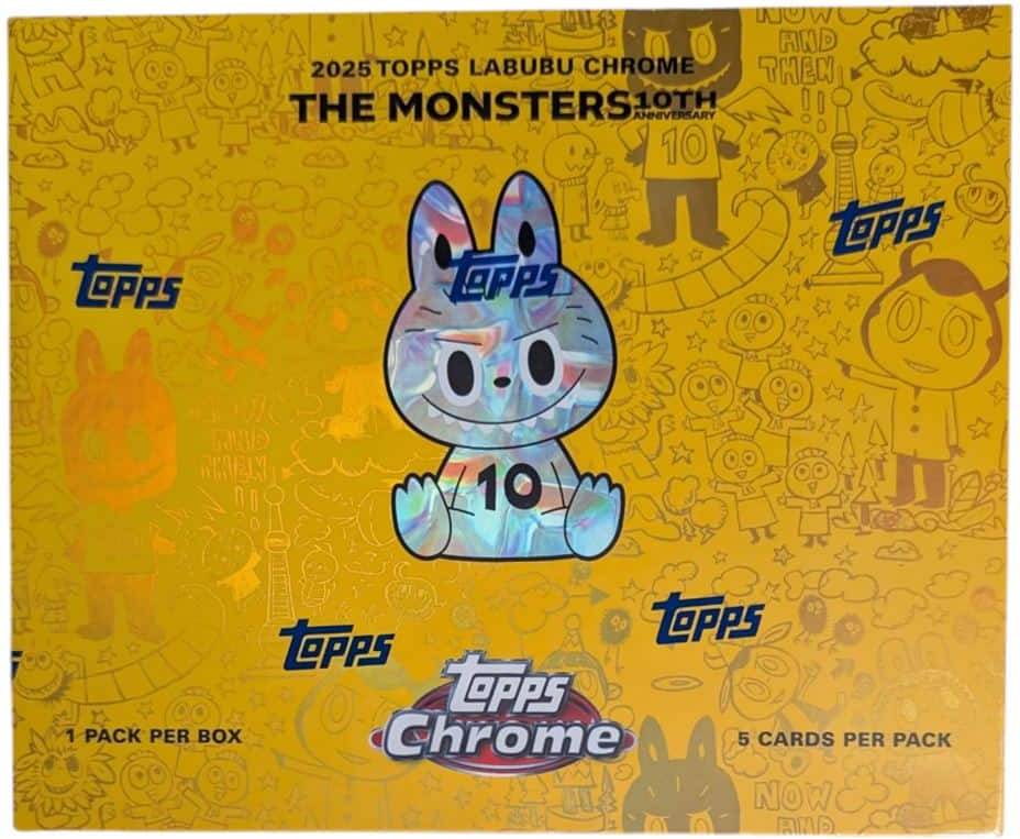 Topps chrome Topps 2025 Labubu Chrome Box