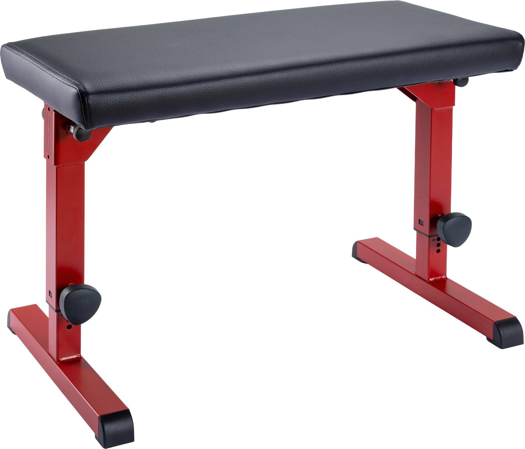 14087 Keyboard Bench Ruby Red
