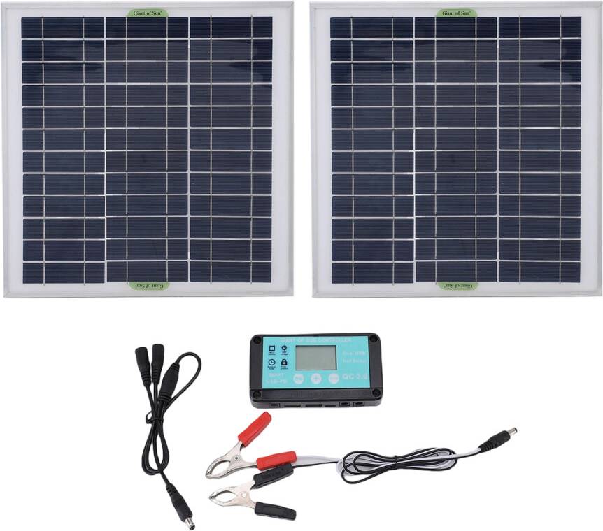 100W Solar Panel Kit Charging Portable