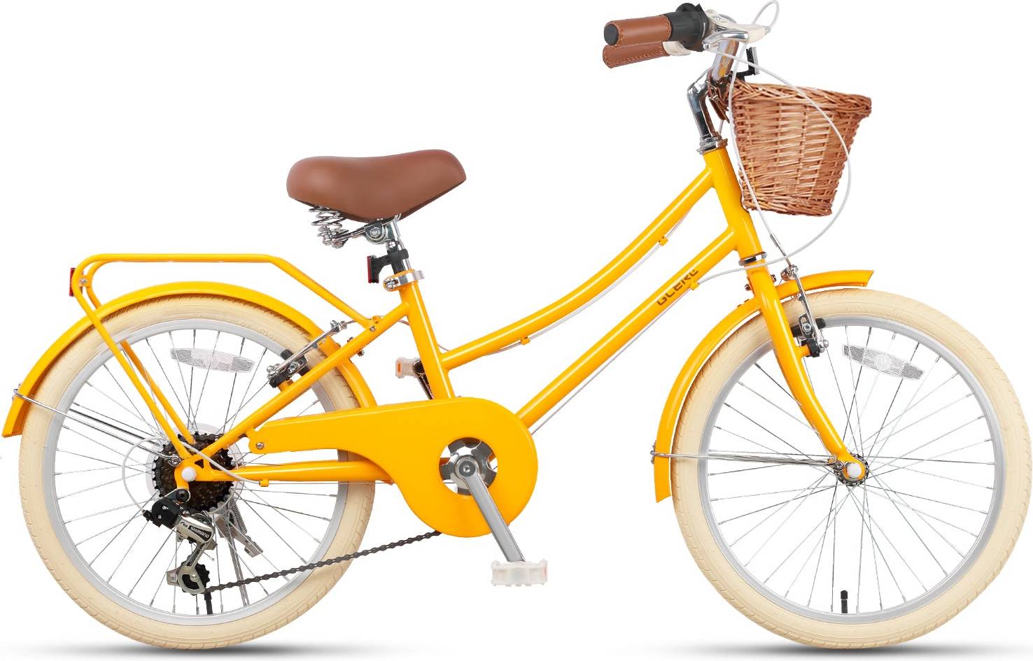 Glerc 20 Inch Hybrid Bike with Rear Rack