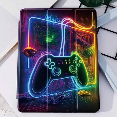 Shein Cool Game Controller Design Tablet Case