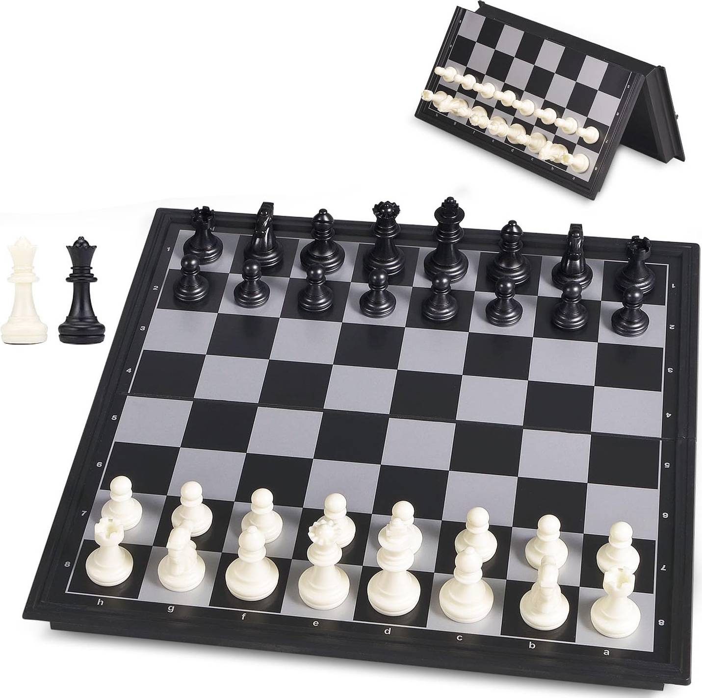 Chess set Afoxsos 10 Inch Magnetic Chess Set