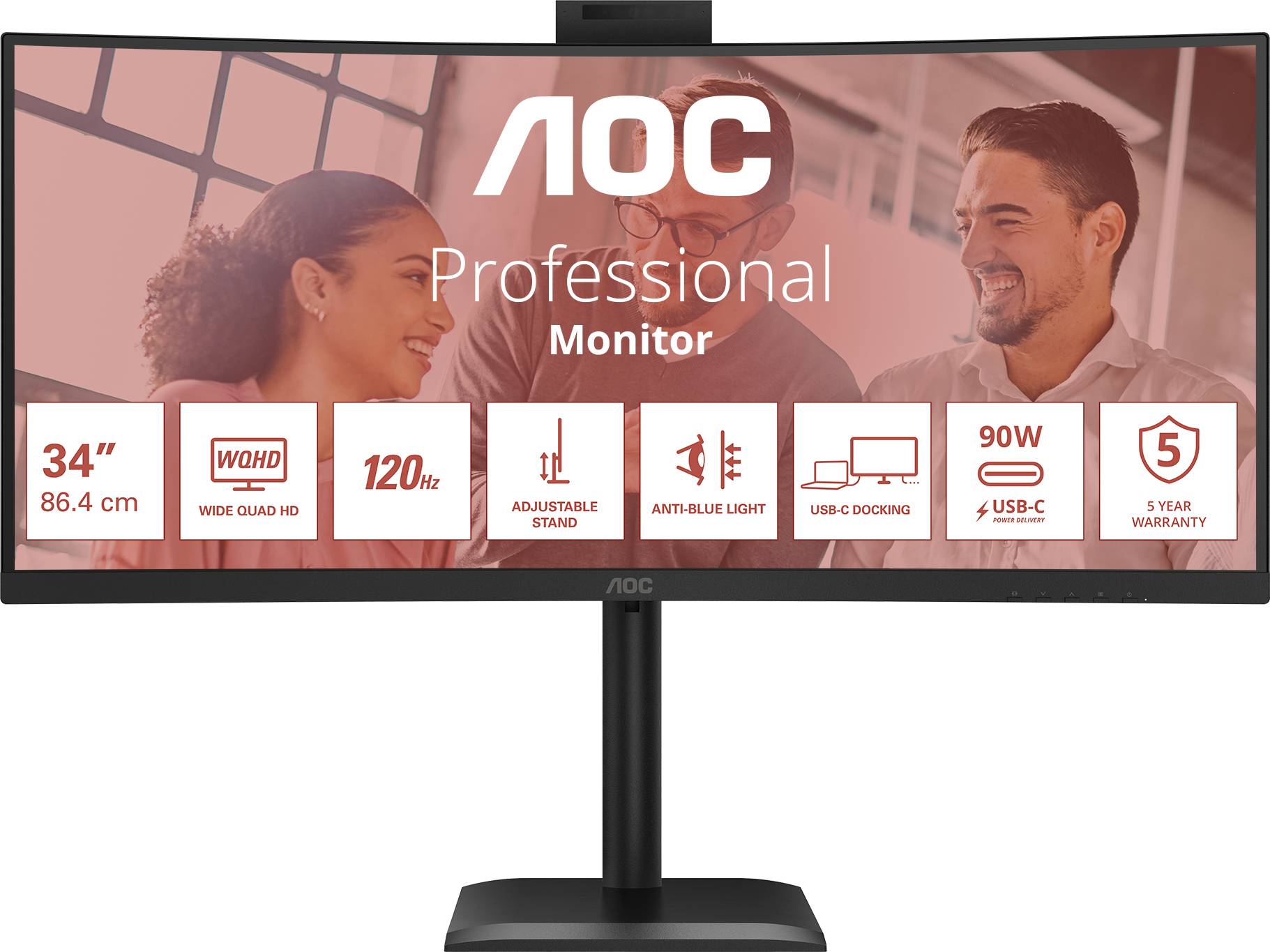 Usb switch AOC 34 Inch USB-C Charger 34 Inch USB-C