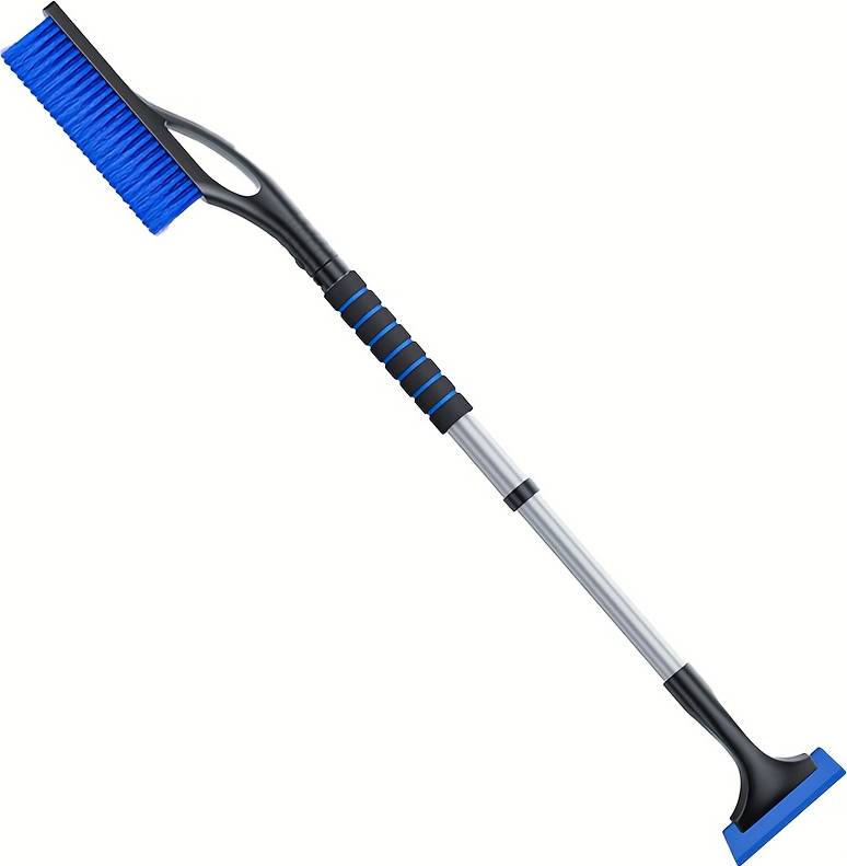 Temu 2-in-1 Winter Car Rake With Extendable Handle