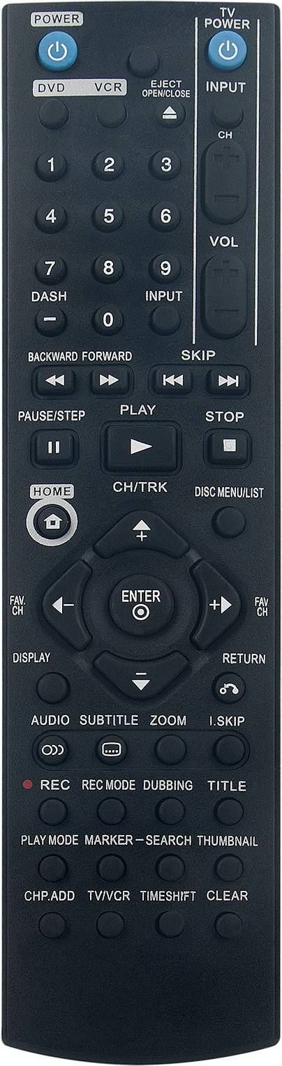 Winflike Remote Control Work For LGVCR DVD Recorder