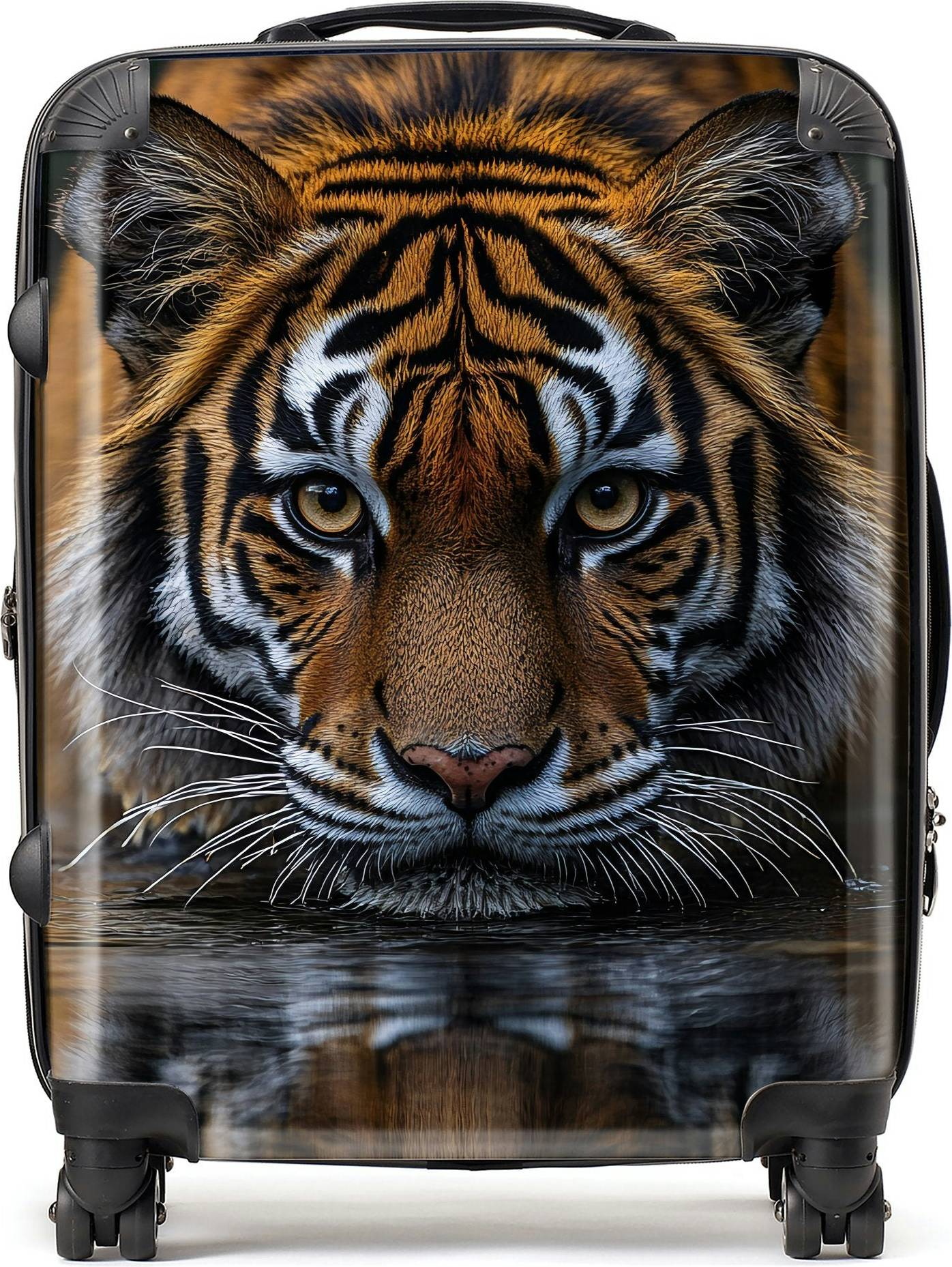 Warren Reed Finn Wilder Tiger In Water Suitcase Large