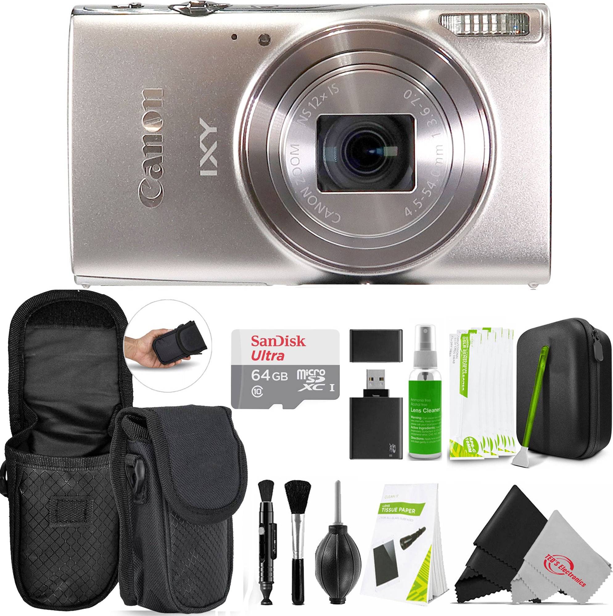 Canon ixy Canon PowerShot IXY 650 HS Silver Camera Kit