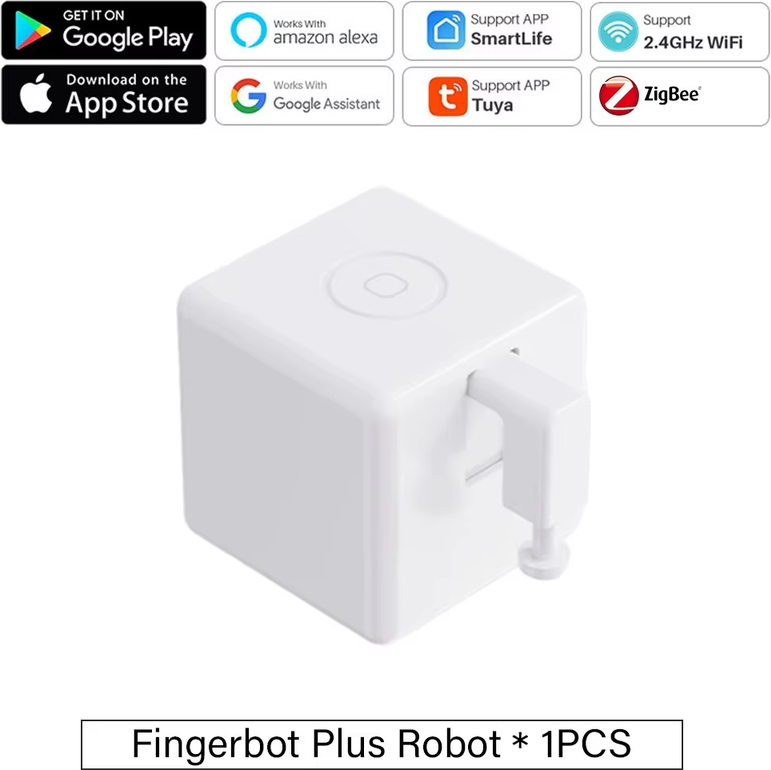 Zigbee Bluetooth Fingerbot Plus Robot Button Pusher
