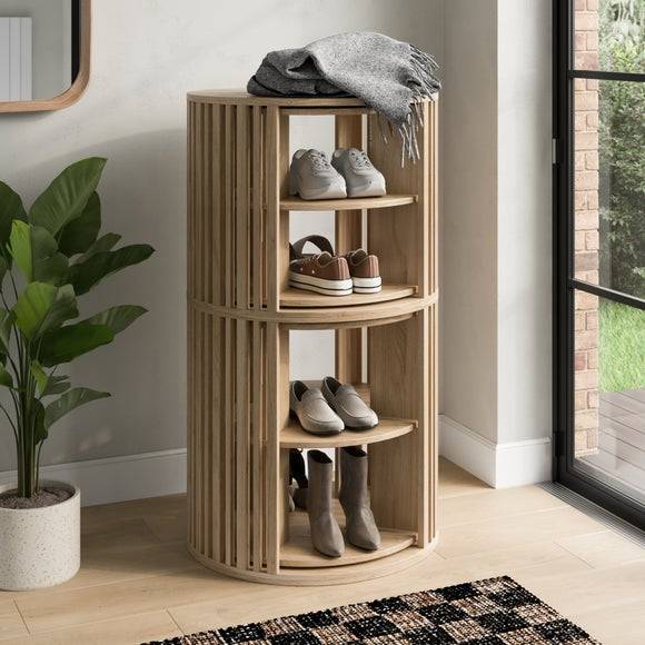 Dunelm Ria Rotating Storage Shoe Rack