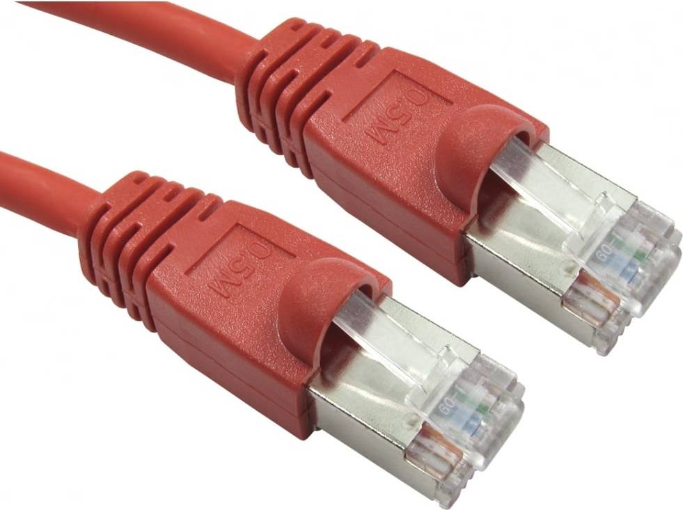Cables Direct 0.5m CAT6 Patch Cable Red