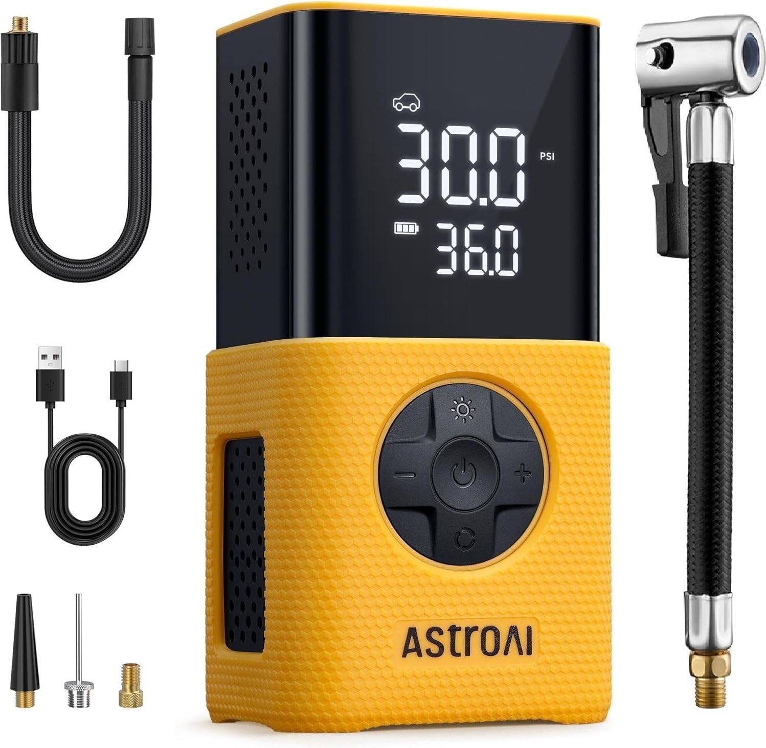 Portable tire inflator AstroAI Tire Inflator L7s Portable Air Compressor