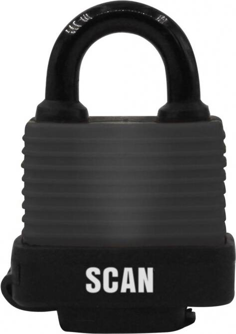 Scan Weatherproof Laminated Steel Padlock