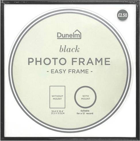 Dunelm Easy Record Photo Frame