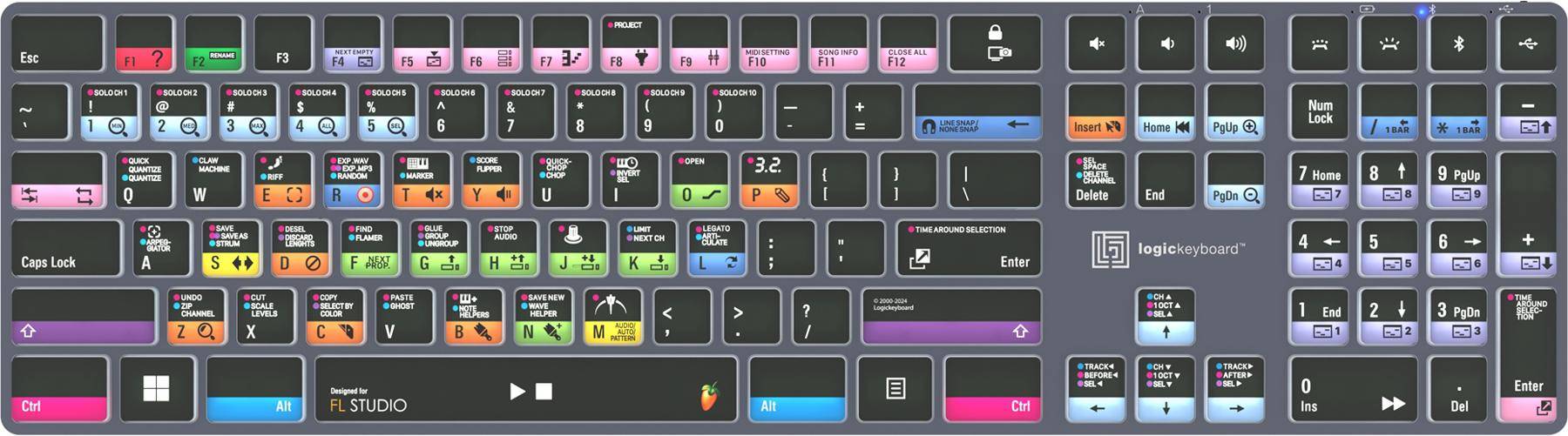 Logic Titan Wireless Backlit Keyboard