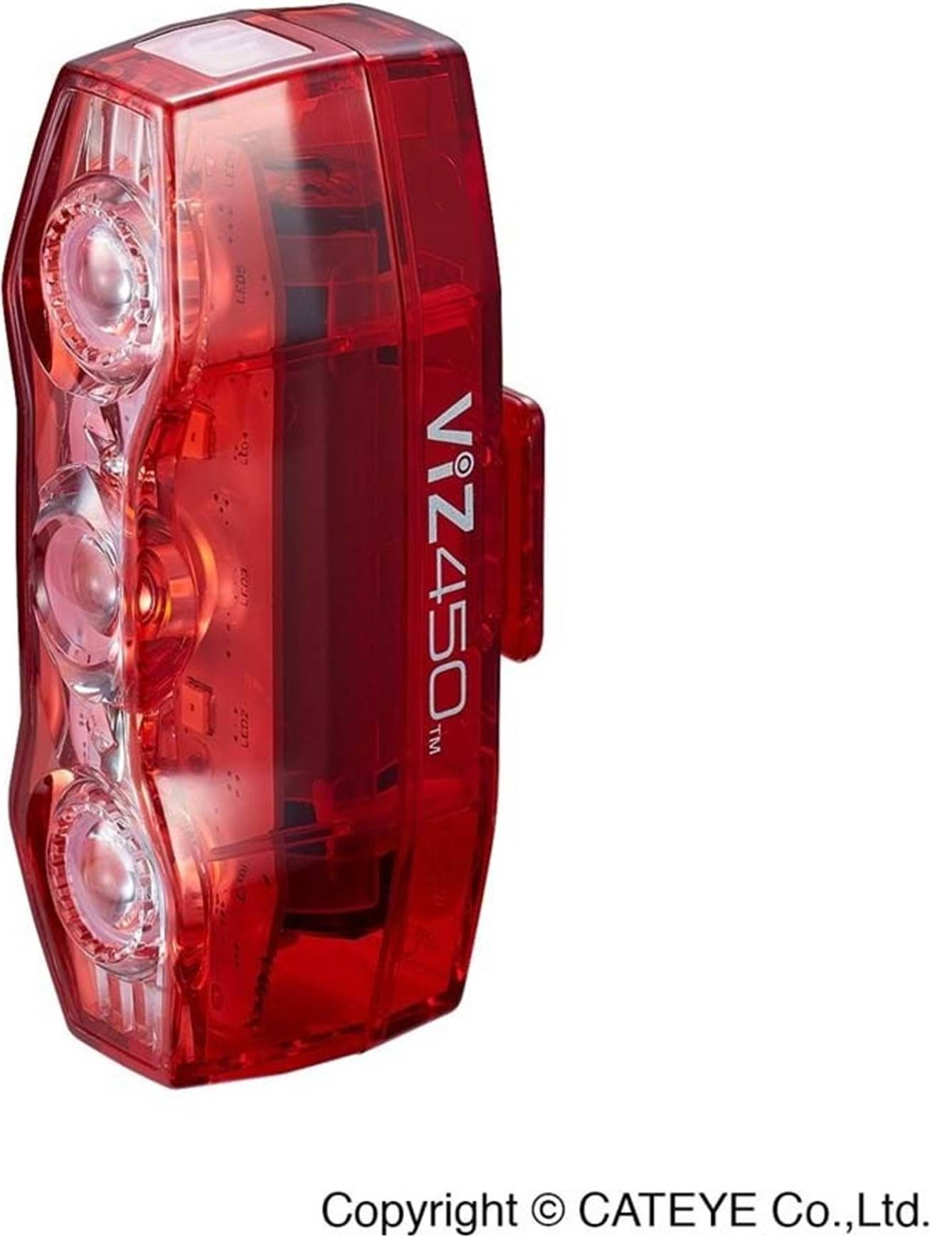 Viz450 Rear Light Rosso