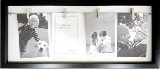 Dunelm Essentials Peg Multi Photo Frame
