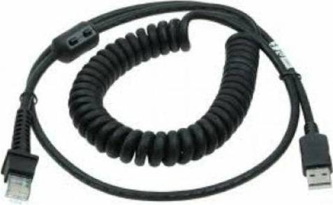 Datalogic USB Kabel 2.4m Sort