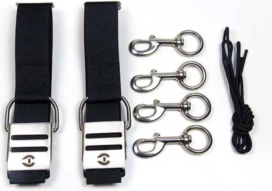 SMS100 SMS50 Main Tanks Rigging Scuba Diving Tank Strap Kit