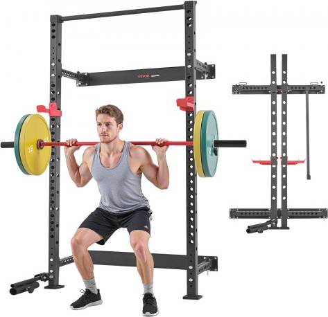 Power rack VEVOR Folding Wall-Mounted Power Rack