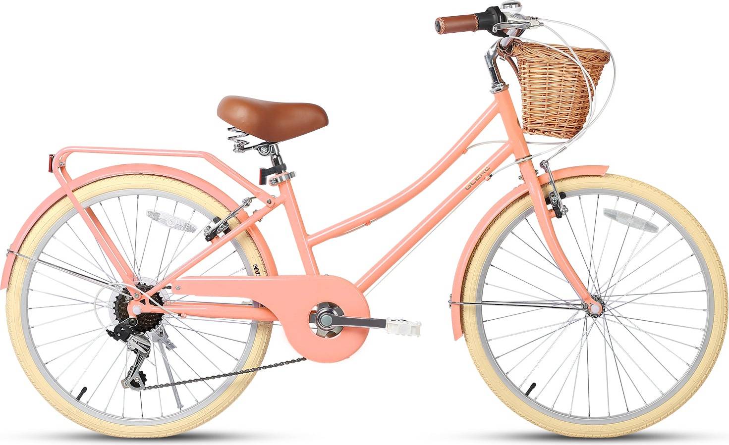 Glerc Missy With-Rear-Rack Peach