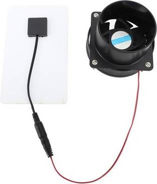 10W Solar Panel Powered Fan Kit