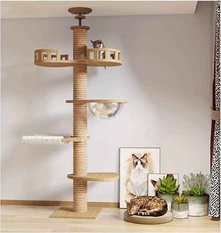 Temu Multi-level Modern Cat Tree With Perch