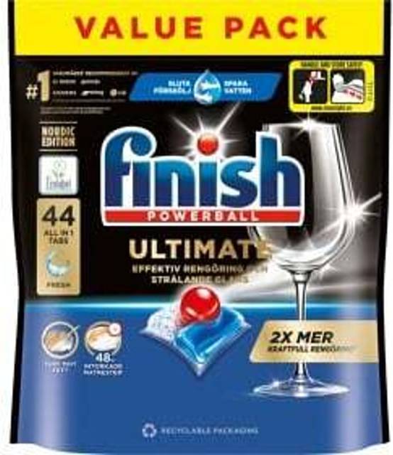 Ultimate All In One Maskindisktabletter 44 St