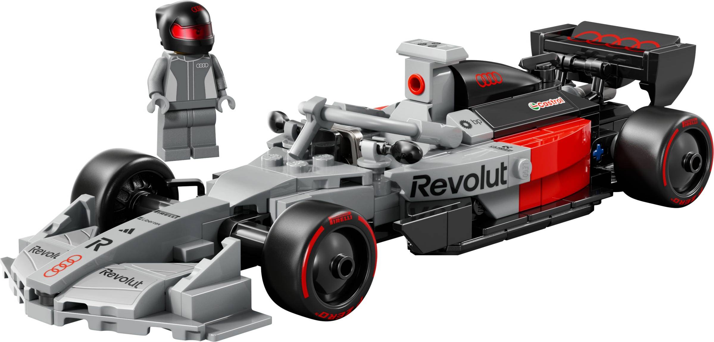 Lego f1 LEGO Audi Revolut F1 Team R26 Racewagen Voiture De Course