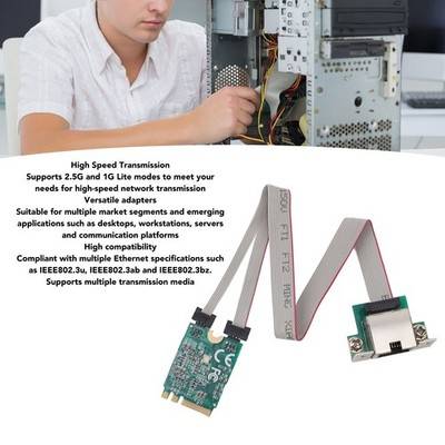 Mini 2.5G Mini PCIe M.2 RJ45 Network Card