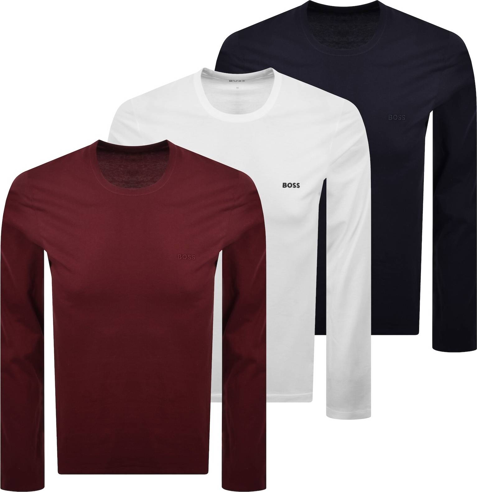 BOSS Lsshirtrn 3P Classic - Röd