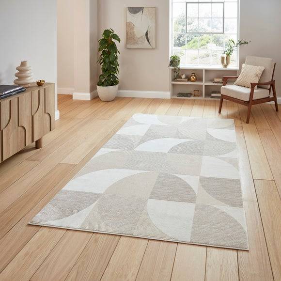 Think Rugs Flores 1975 Rug Beige