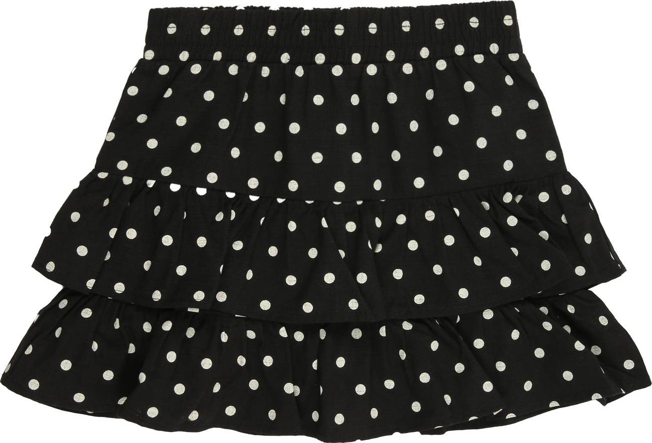 Nederdel Ida - Sort/Offwhite