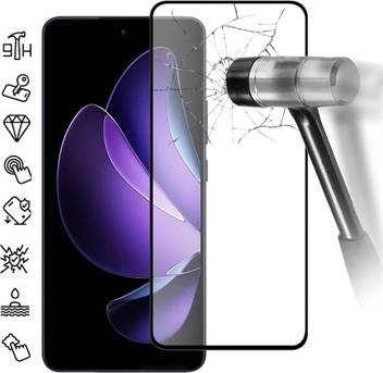 MTP Products Oppo Reno13 F Full Cover Tempered Glass Screen Protector