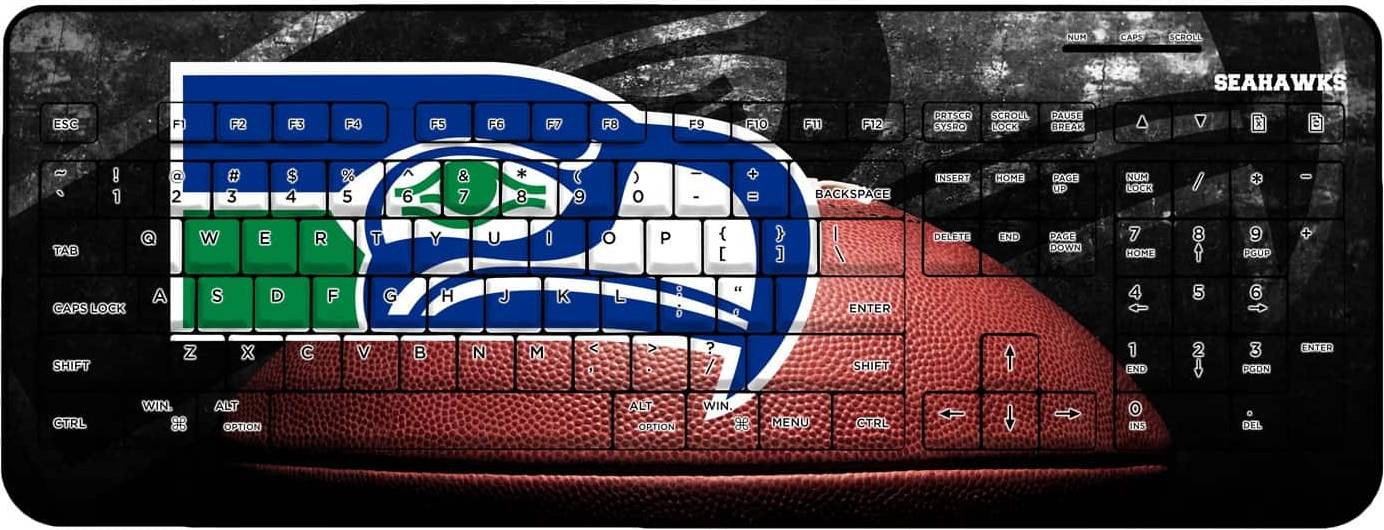 Keyscaper Seattle Seahawks Wireless Keyboard