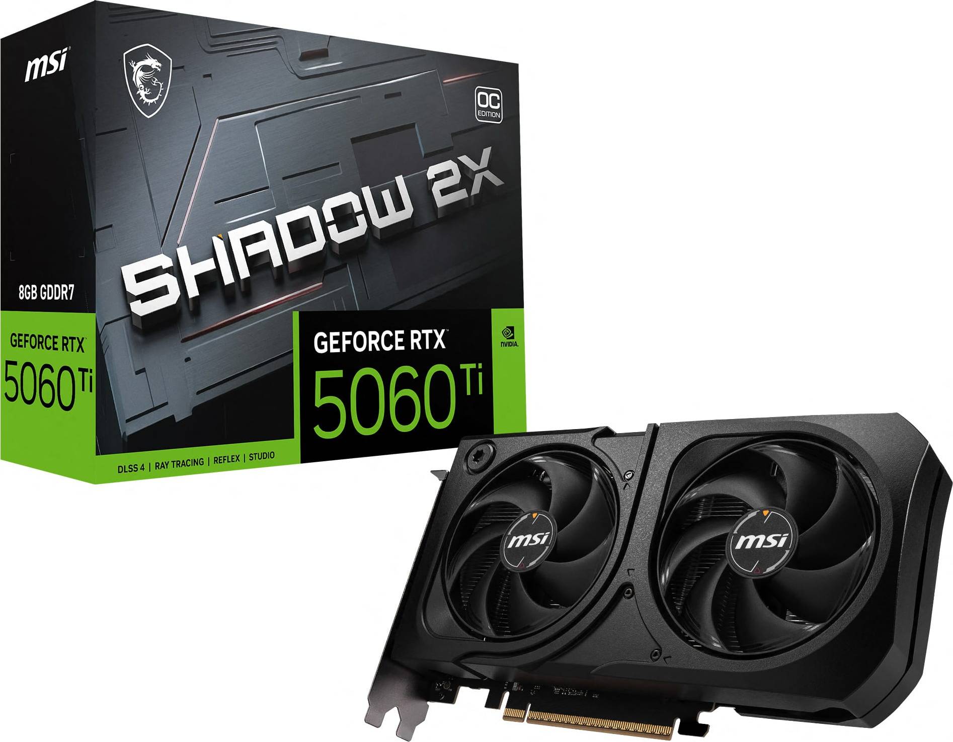 MSI Nvidia Geforce Rtx 5060 Ti Graphic Card