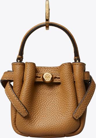 Tory Burch Romy Bucket Key Purse Uld - Beige