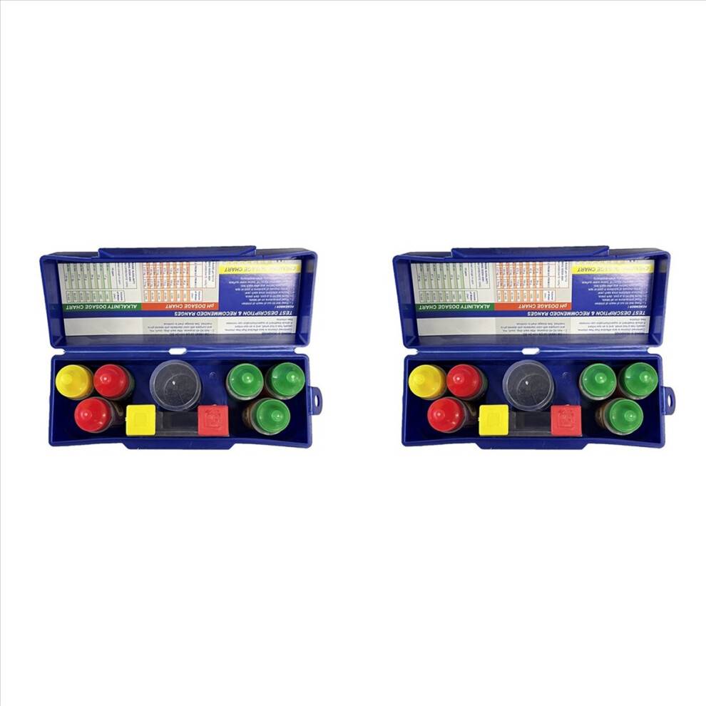 5-Way Test Kit Pool SPA Acid Demand Chlorine