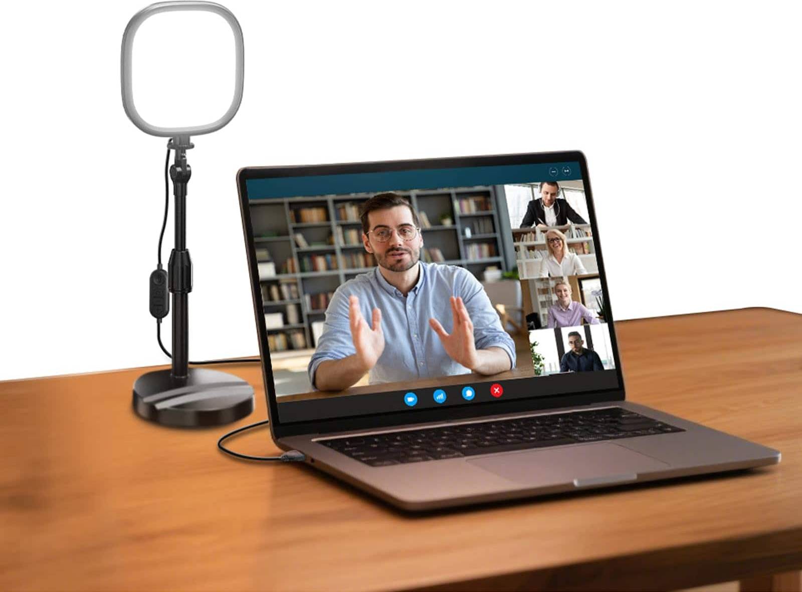 Neewer ring light Neewer 5 Inch Full-Screen LED Ring Light CRI95 10W Bi-Color
