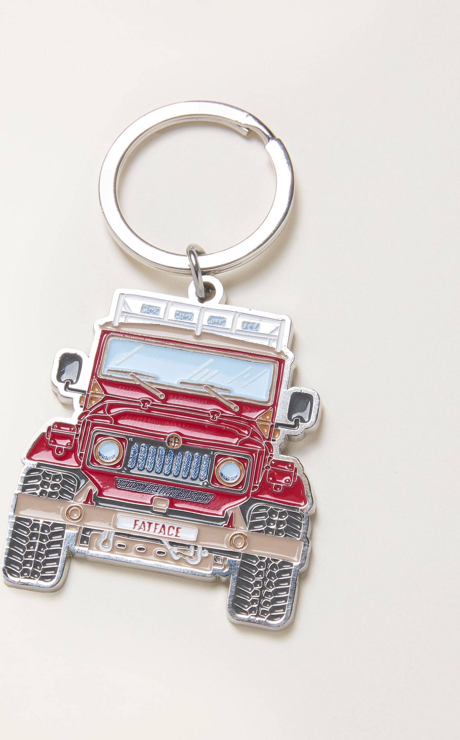 Fatface Red Off Roader Keyring