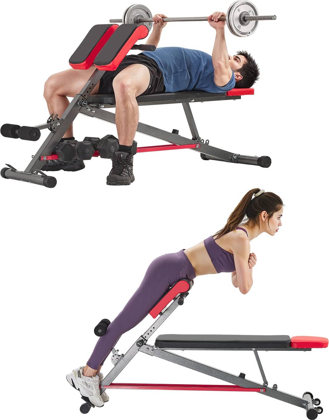 Weight bench VEVOR Multi-Functional Weight Bench Adjustable