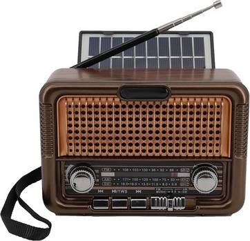 Retro-Style Portable AM FM Shortwave Radio